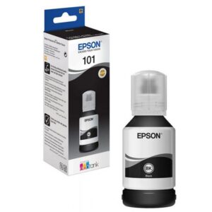 BOUTEILLE D'ENCRE ORIGINAL EPSON 101 - NOIR (C13T03V14A)