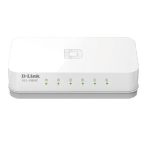SWITCH D-LINK 5 PORTS 10/100 MBPS - BLANC (DES-1005C)